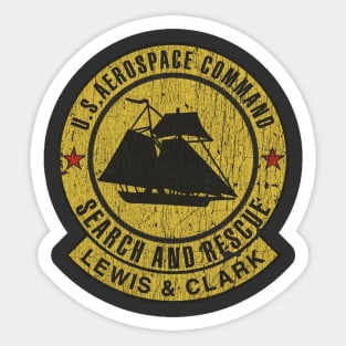 U.S.A.C. Lewis & Clark Crew Insignia Sticker